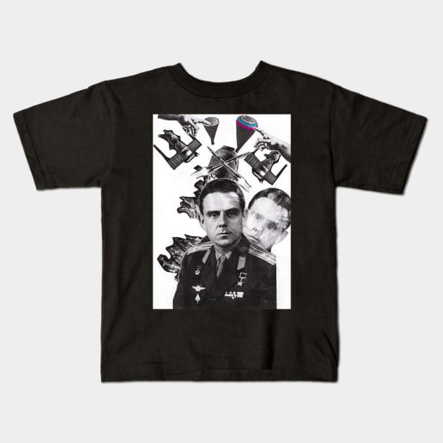 The death of cosmonaut Vladimir Komarov. Kids T-Shirt by Beauty will save the world